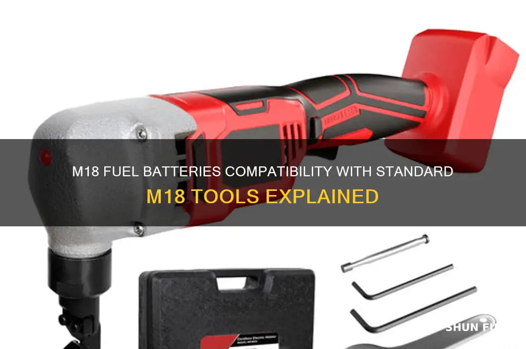 can m18 fuel batteries be used on standard m18 tools