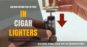 Can Max Butane Fuel Safely Power Your Cigar Lighter?