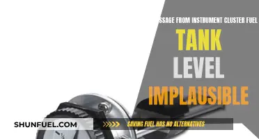 Fuel Tank Level: Cluster Messages Explained