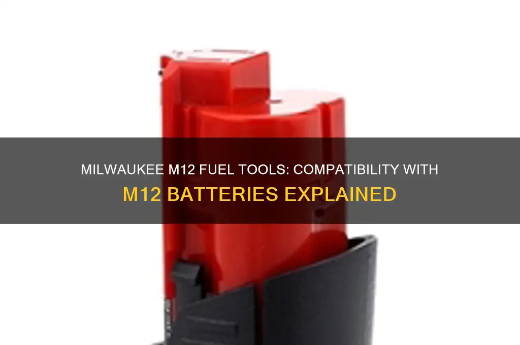 can milwaukee m12 fuel tools use m12 batteries