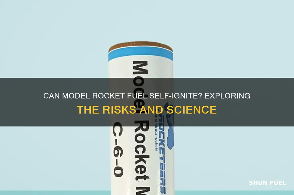 can model rocket fuel self ignite