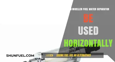 Horizontal Use of Moeller Fuel Water Separator: Is It Possible?