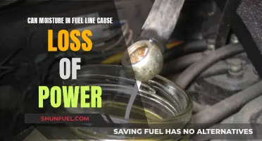 Moisture in Fuel Lines: A Recipe for Power Loss