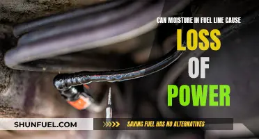 Fuel Line Moisture: Power Loss and Engine Damage
