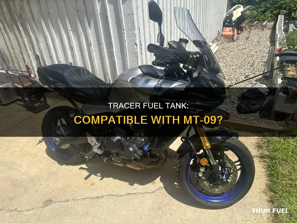 can mt 09 tracer fuel tank be fitted onto mt09