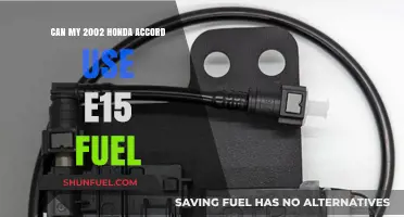 Is E15 Fuel Safe for Your 2002 Honda Accord?