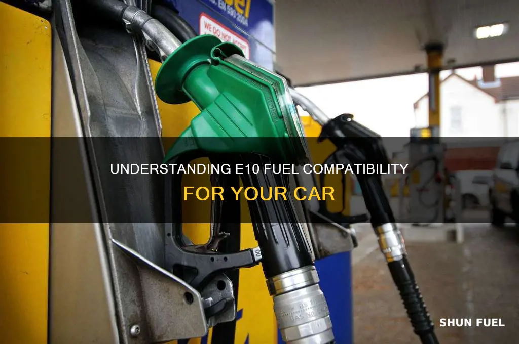 can my car run on e10 fuel