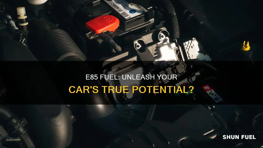 can my car run on e85 fuel