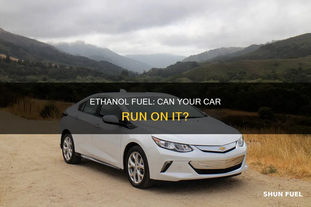 can my car run on ethanol fuel