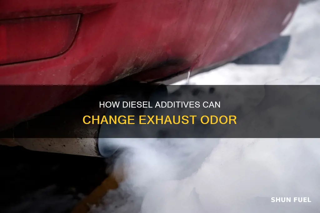 can my diesel fuel additive make my exhaust smell