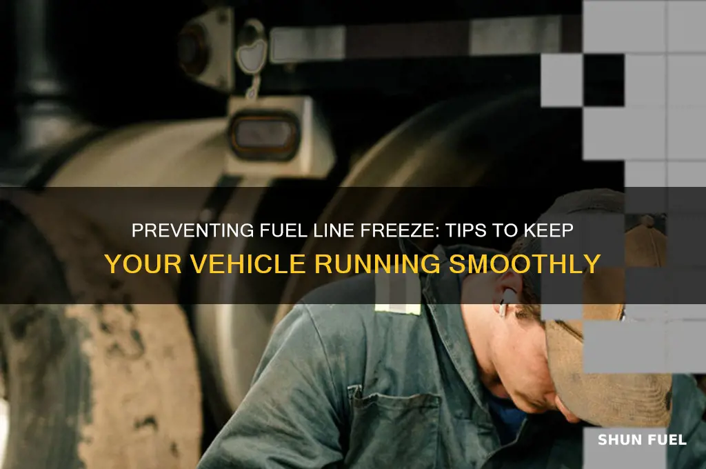 can my fuel line freeze