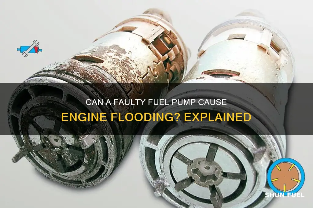 can my fuel pump flood my engine