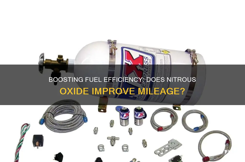 can nitrous increase fuel mileage