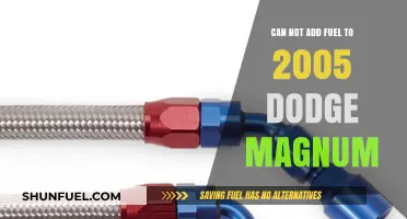 Troubleshooting Fuel Issues: Why Can't You Add Fuel to a 2005 Dodge Magnum?