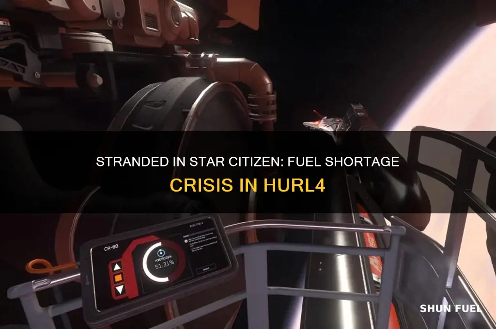 can not get fuel hurl4 star citizen