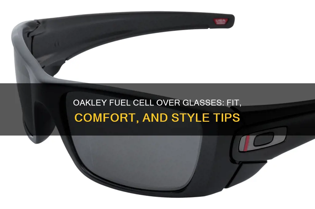 can oakley fuel cell fit over glasses