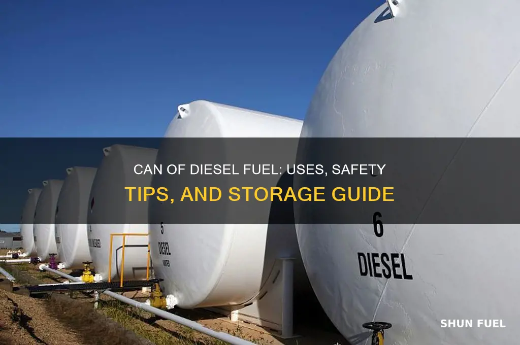 can of diesel fuel