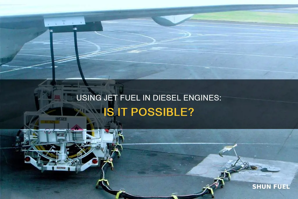 can old diesel engines run on jet a fuel