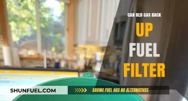 How Old Gas Backs Up Your Fuel Filter