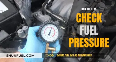 How O'Reilly Auto Parts Can Check Fuel Pressure