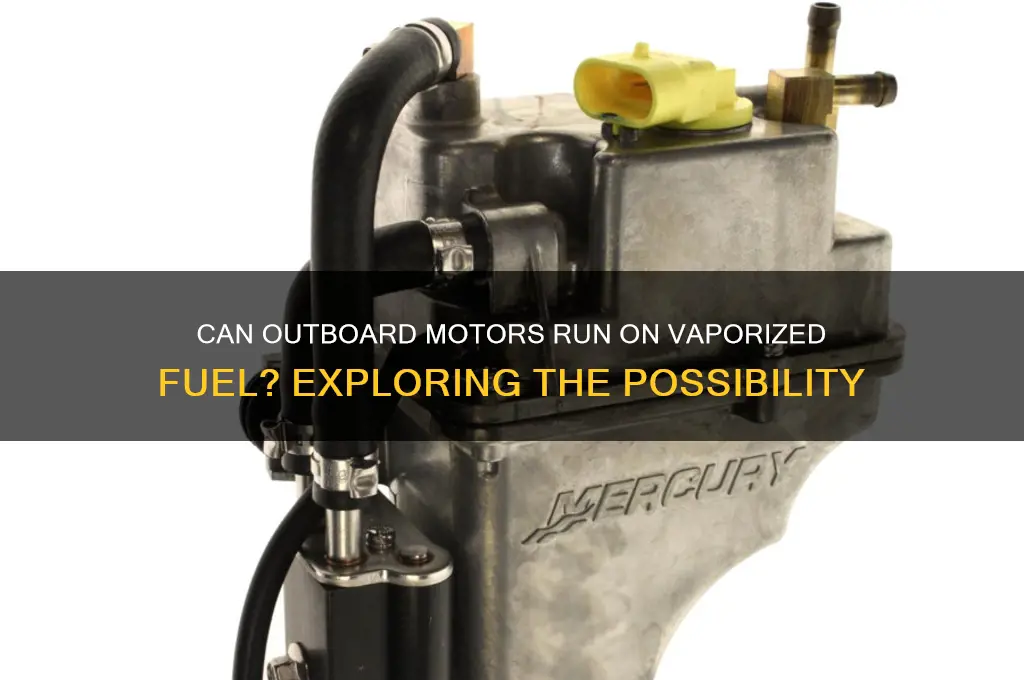 can outboard motors run on vaporized fuel