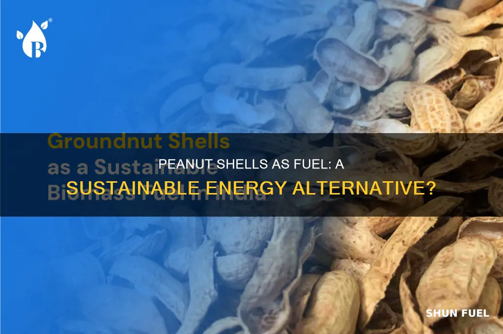 can peanut shells be used as fuel