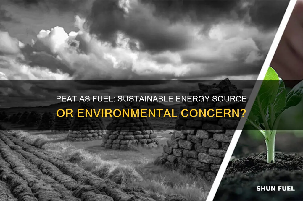 can peat be used as a fuel