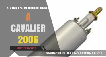 Charging Fuel Pumps in a 2006 Cavalier: Possibilities and Limitations