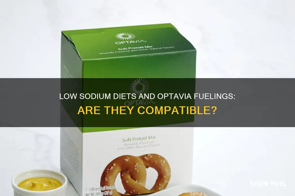 can people on low sodium diets use optavia fuelings