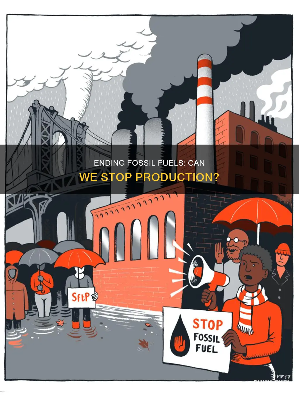 can people stop producing fossil fuels