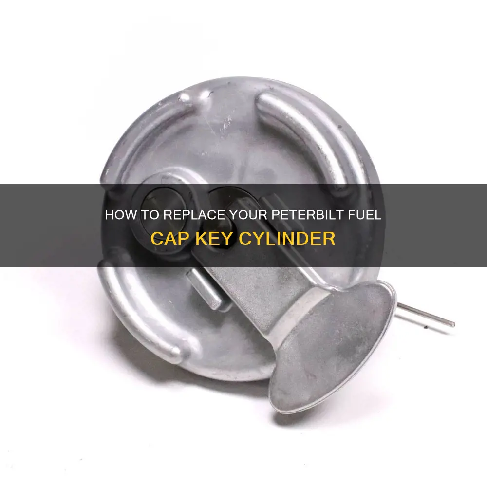 can peterbilt fuel cap key cylinder replacement