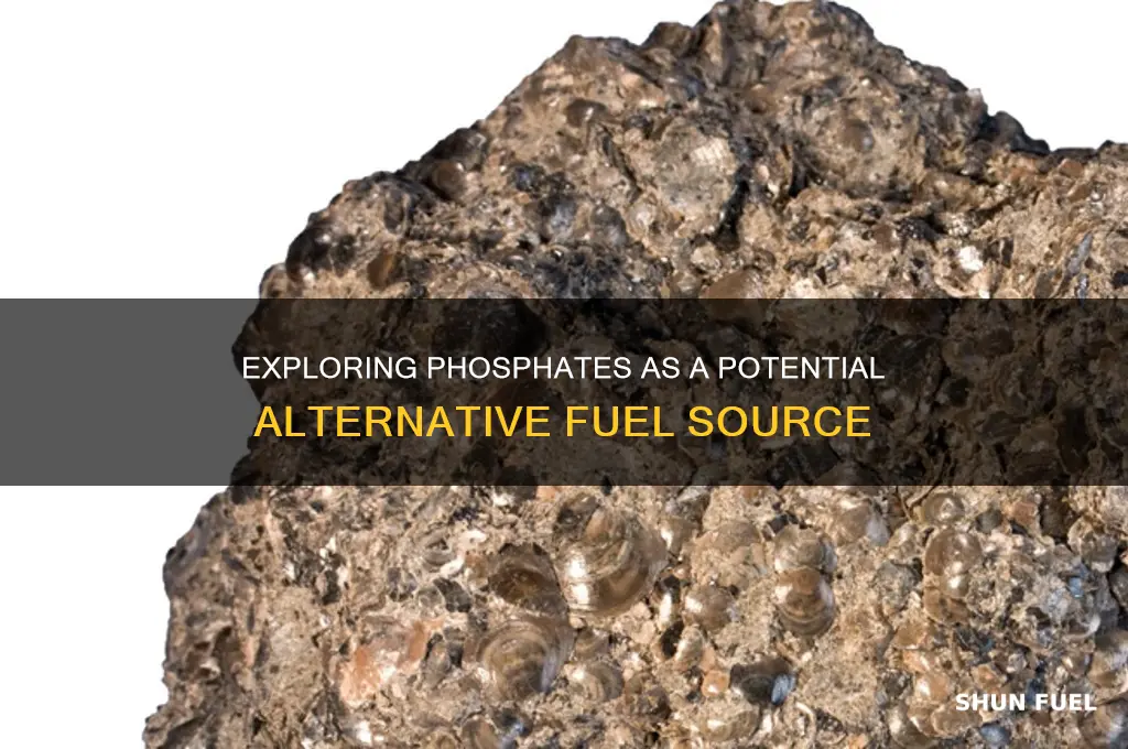 can phosphates be used for fuel