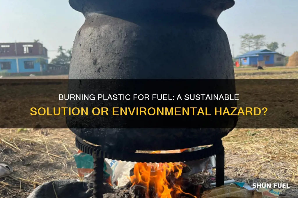 can plastic be burned for fuel