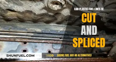 How to Cut and Splice Plastic Fuel Lines Safely