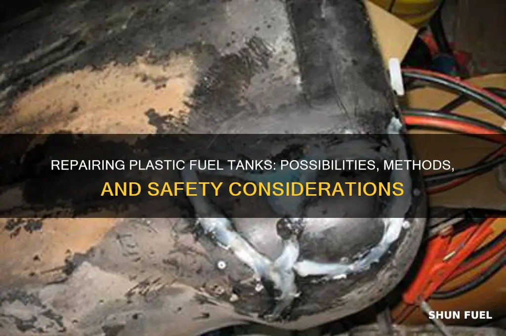 can plastic fuel tanks be repaired