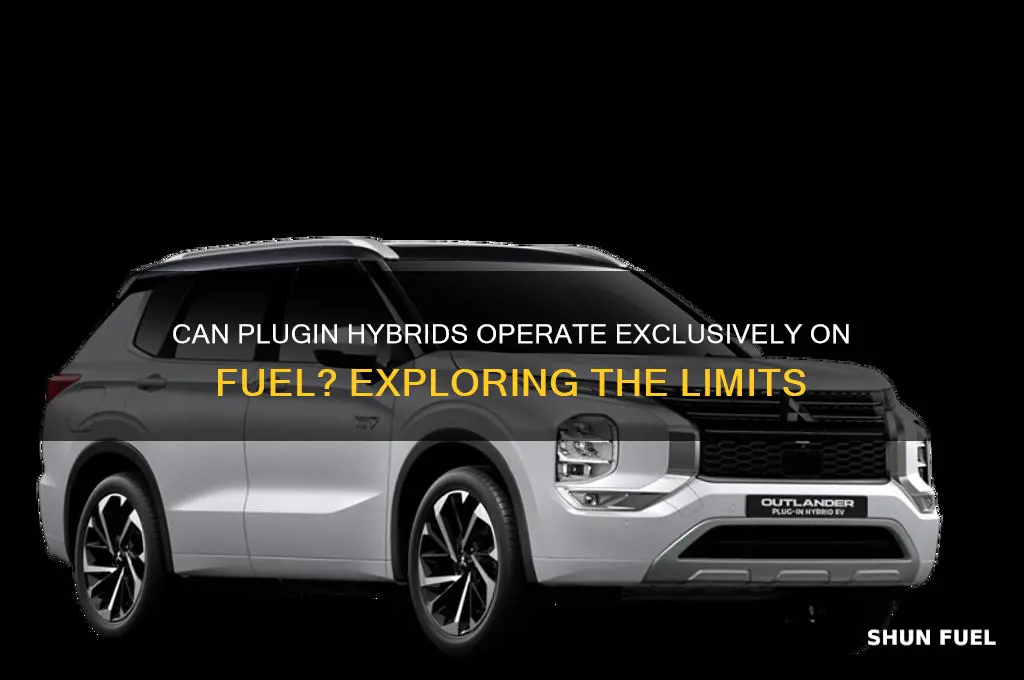 can plugin hybrid run only on fuel