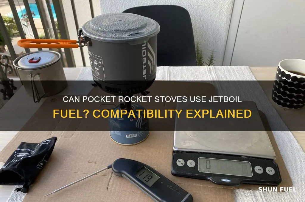 can pocket rocket use jetboil fuel