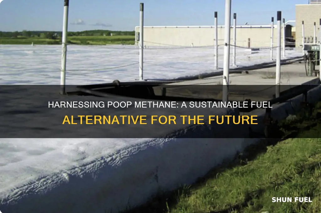 can poop methane be used as a fuel