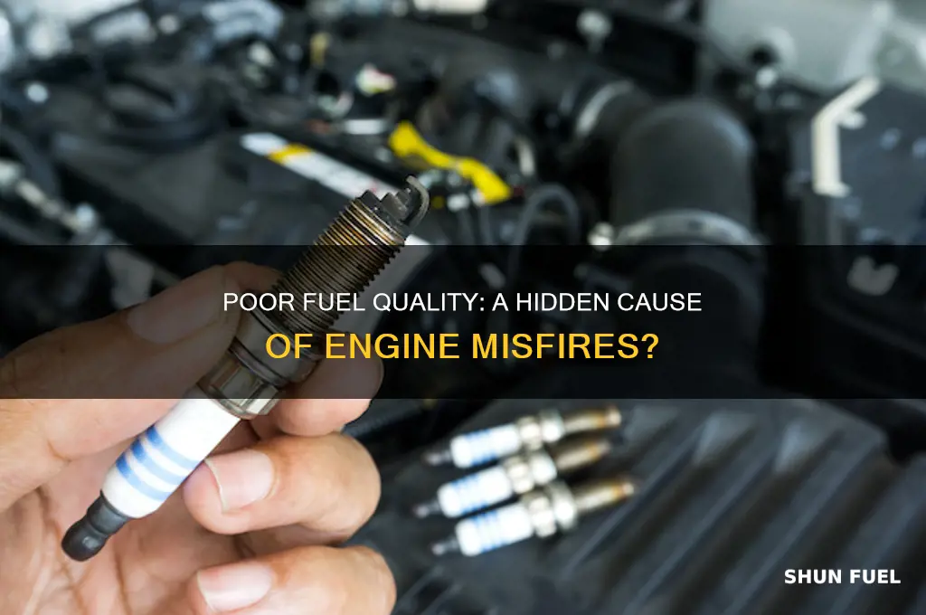 can poor fuel cause misfire