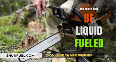 Liquid Fuel for Power Tools: Feasibility and Future Possibilities