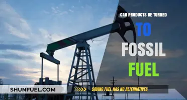 Products to Fossil Fuel: The Transformation