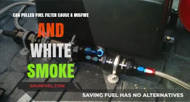 Pulled Fuel Filter: Misfire and White Smoke?