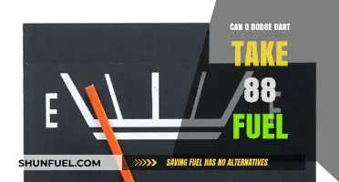 Can a Dodge Dart Run on 88 Octane Fuel?