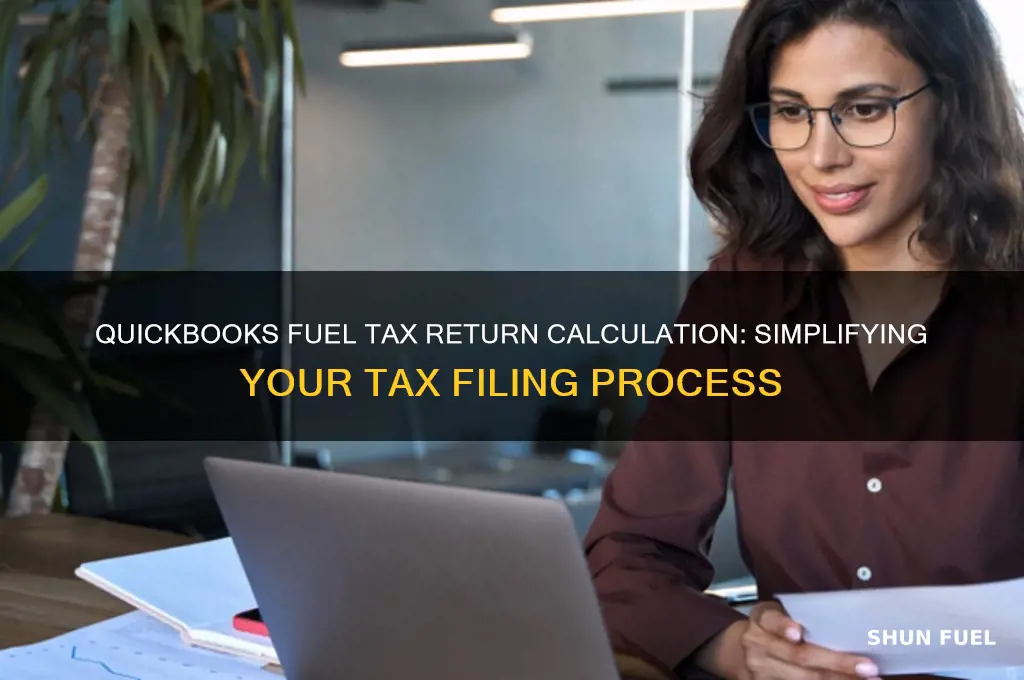 can quick books caluate fuel tax return