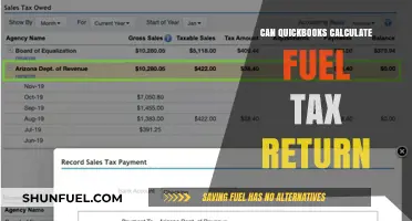 QuickBooks Fuel Tax Return Calculation: A Comprehensive Guide