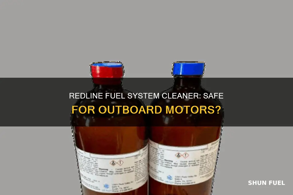 can redline fuel system cleaner be used in outboard motors