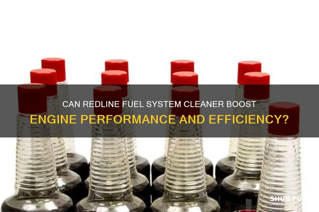 can redline fuel system cleaner