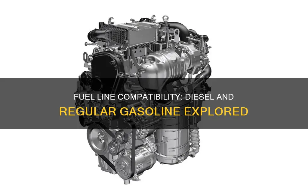 can regular fuel line be used for diesel