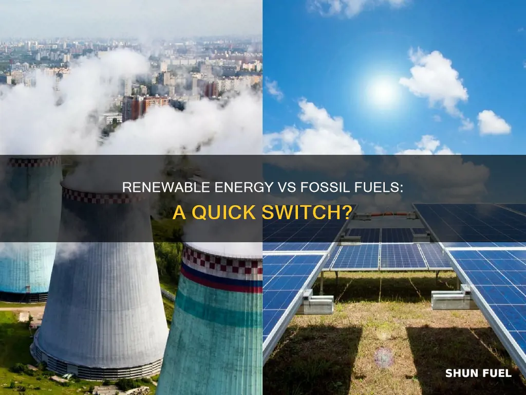 can renewable energy replace fossil fuels as quickly as nucelar