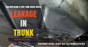 Fuel Tank Swap: Uncovering Hidden Water Leaks in Your Trunk